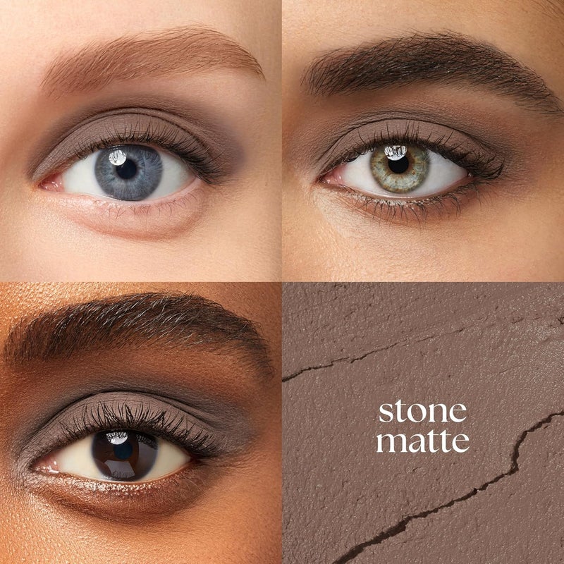 Julep ظلال عيون 101 عصا ظل كريمي إلى بودرة مقاوم للماء - حجر غير لامع - يدوم طويلاً، مقاوم للتجاعيد، ظلال عيون غير لامعة مع ممسحة مدمجة - Image 2